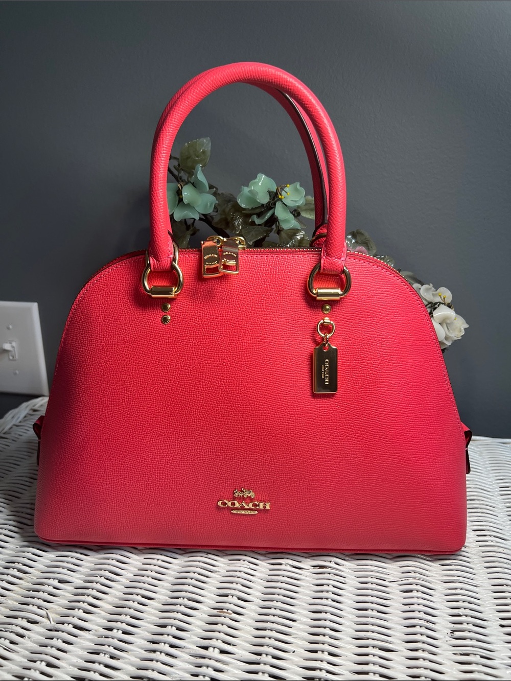 Coach Large Katy Dome Satchel - Picture 3 of 17